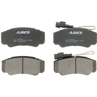 Remblokset ABE C21051, achter Remblokset ABE C21051, achter
