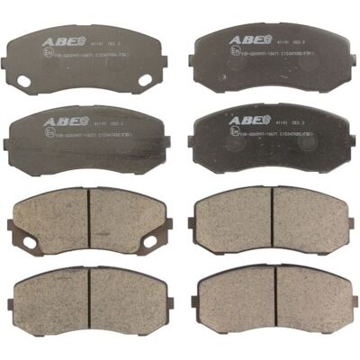 Remblokset ABE C15047, voor Remblokset ABE C15047, voor