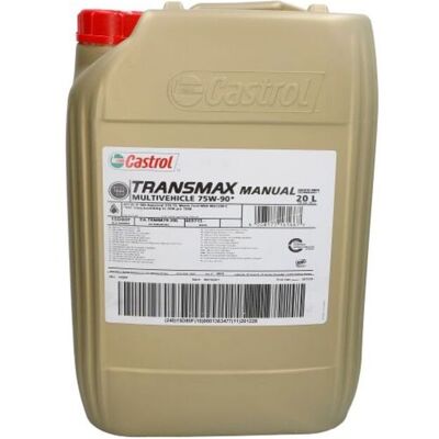 Castrol Transmax Manual 75W-90 - Synthetische transmissieolie Castrol Transmax Manual 75W-90 - Synthetische transmissieolie