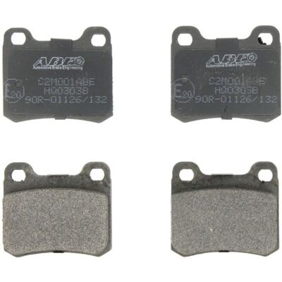 Remblokset ABE C2M001, achter Remblokset ABE C2M001, achter