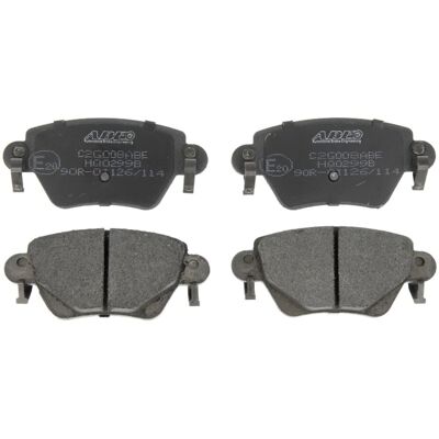 Remblokset ABE C2G008, achter Remblokset ABE C2G008, achter