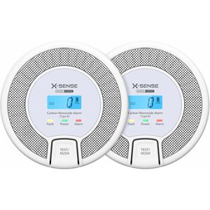 X-Sense CO03D Koolmonoxidemelder 2-pack X-Sense CO-melder X-Sense CO03D Koolmonoxidemelder 2-pack X-Sense CO-melder