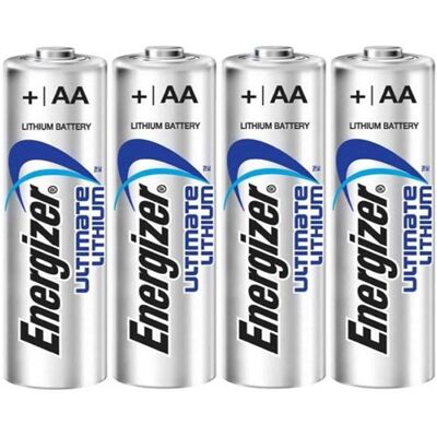 Lithium AA batterijen Energizer Ultimate L91 (4 stuks) Lithium AA batterijen Energizer Ultimate L91 (4 stuks)