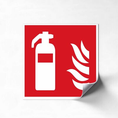 SAVS Pictogram Brandblusser 10x10cm SAVS Pictogram Brandblusser 10x10cm