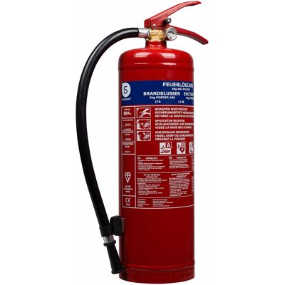 Smartwares FEX-15140 Brandblusser - Poeder, 4kg, Klasse ABC Smartwares FEX-15140 Brandblusser - Poeder, 4kg, Klasse ABC