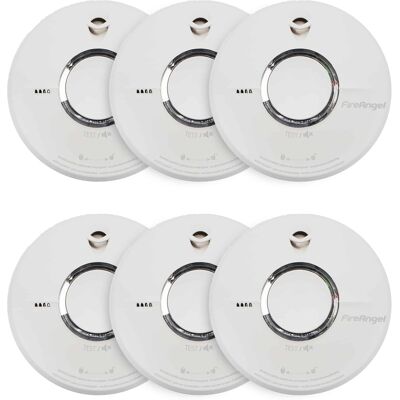 FireAngel ST-622 Rookmelder 6-pack FireAngel ST-622 Rookmelder 6-pack