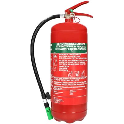 Alecto BS-6 Brandblusser schuim 6 liter Alecto BS-6 Brandblusser schuim 6 liter