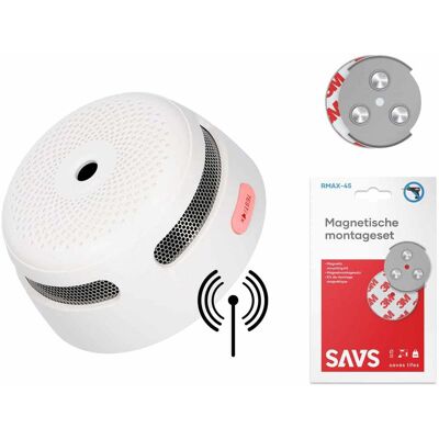 X-Sense XS01-W Rookmelder 1-pack + SAVS® Montageset X-Sense XS01-W Rookmelder 1-pack + SAVS® Montageset