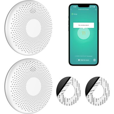 SAVS CS11W Combimelder Slim - Tuya 2-pack SAVS CS11W Combimelder Slim - Tuya 2-pack