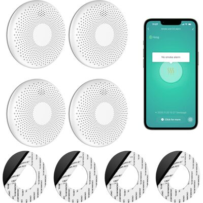 SAVS CS11W Combimelder Slim - Tuya 4-pack SAVS CS11W Combimelder Slim - Tuya 4-pack
