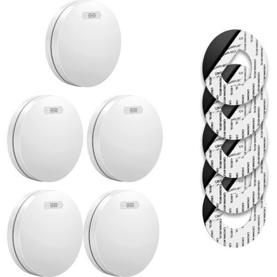 SAVS SM11R4 Rookmelder - SafeLink draadloos koppelbaar 5-pack SAVS SM11R4 Rookmelder - SafeLink draadloos koppelbaar 5-pack
