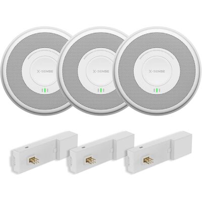 X-Sense XS0F-PMA Rookmelder 230v + RF module 3-Pack X-Sense XS0F-PMA Rookmelder 230v + RF module 3-Pack