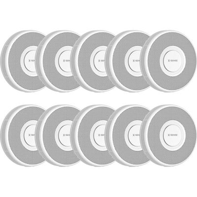 X-Sense XS0B-MR Rookmelder Link+ Pro - Gesproken meldingen 10-pack X-Sense XS0B-MR Rookmelder Link+ Pro - Gesproken meldingen 10-pack