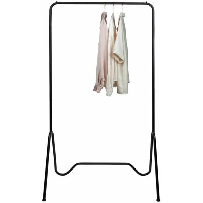 QUVIO Kledingrek - Zwart - 40 x 80 x 160 cm QUVIO Kledingrek - Zwart - 40 x 80 x 160 cm