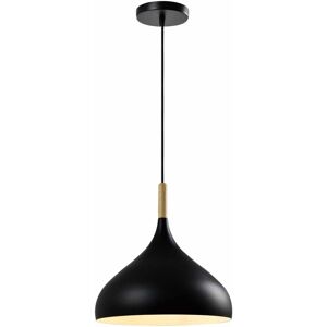 QUVIO Hanglamp Scandinavisch - Bolvormig - D 33 cm - Zwart QUVIO Hanglamp Scandinavisch - Bolvormig - D 33 cm - Zwart