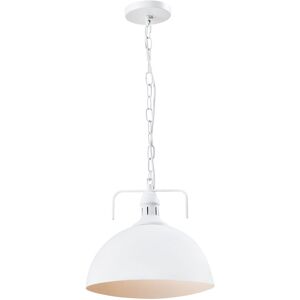 QUVIO Hanglamp industrieel - Fabriekslamp - D 30 cm - Wit QUVIO Hanglamp industrieel - Fabriekslamp - D 30 cm - Wit