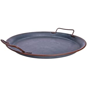 QUVIO Vintage metalen dienblad - 30 cm - Rustieke uitstraling QUVIO Vintage metalen dienblad - 30 cm - Rustieke uitstraling