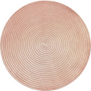Krumble Placemat - PVC - Rosegoud - 37 cm Krumble Placemat - PVC - Rosegoud - 37 cm
