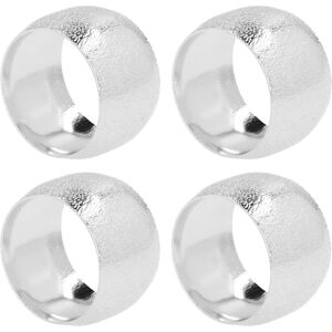 QUVIO Servetringen - Set van 4 - Zilver QUVIO Servetringen - Set van 4 - Zilver
