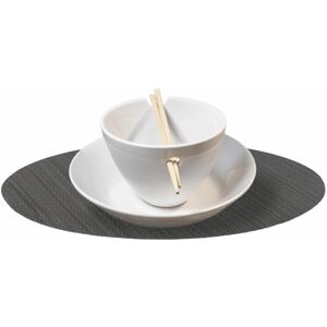 Krumble Placemat - Ovaal - Grijs Krumble Placemat - Ovaal - Grijs