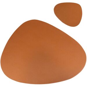 Krumble Placemat en onderzetter set - PU Leer - Bruin Krumble Placemat en onderzetter set - PU Leer - Bruin