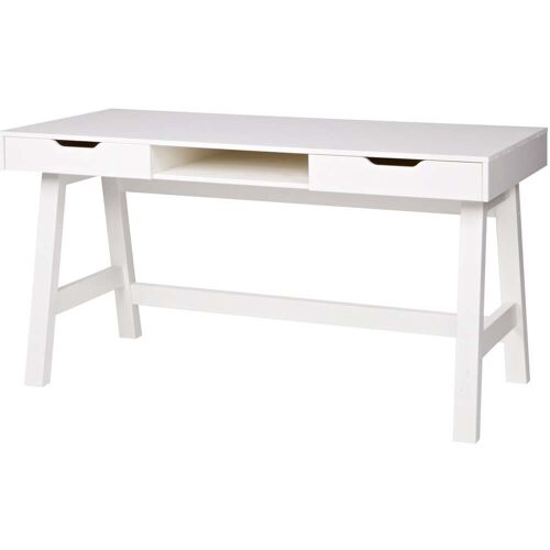 Nikki Bureau Grenen Wit [fsc]   Wit   WOOOD   Grenen   62 x  140 x 75 cm