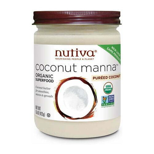 Nutiva Kokospuree Coconut Manna Kokosboter Crème BIO 425g