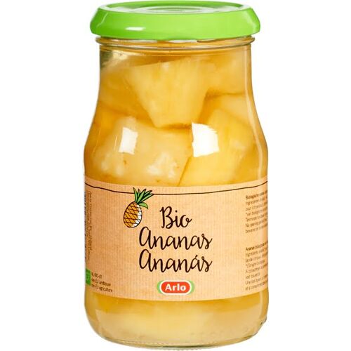 Arlo Bio Fruit Conserven Arlo Ananas op lichte siroop BIO 350g