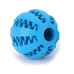 Nobleza Maat Hoogte 7 cm × Breedte 7 cm Kleur: Blauw Voor: honden   Snackbal rubber Blauw