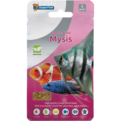 Superfish Freeze Dried Mysis 5 gram Superfish Freeze Dried Mysis 5 gram