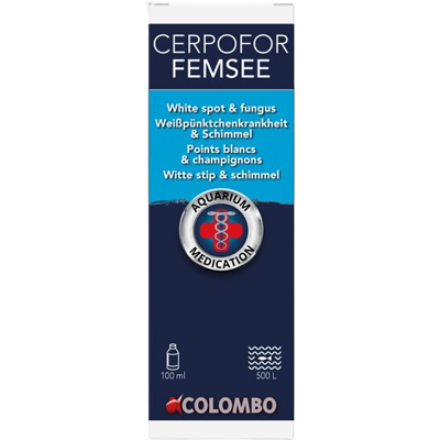 Colombo Femsee 100 ML Aquarium Medicijn - Effectieve behandeling bij witte stip en schimmels Colombo Femsee 100 ML Aquarium Medicijn - Effectieve behandeling bij witte stip en schimmels