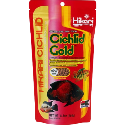 Hikari Cichlid Gold Mini - Visvoer - 250G Hikari Cichlid Gold Mini - Visvoer - 250G