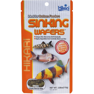 Hikari Zinkende Wafels - 110g - Visvoer Hikari Zinkende Wafels - 110g - Visvoer