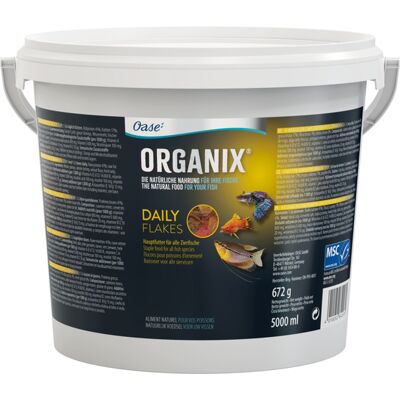 Oase ORGANIX Daily vlokken 5 liter Oase ORGANIX Daily vlokken 5 liter