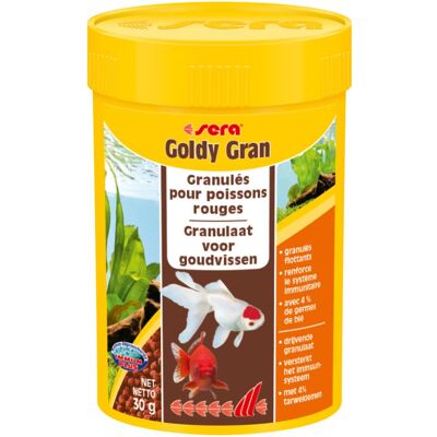 Sera Goldy Gran Visvoer - Koudwater - 80 GR Sera Goldy Gran Visvoer - Koudwater - 80 GR
