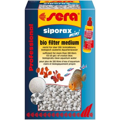 Sera Siporax Mini Professioneel - Filtermedium voor aquaria Sera Siporax Mini Professioneel - Filtermedium voor aquaria