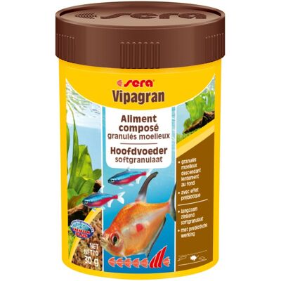 Sera Sera Vipagran Tropisch Visvoer - Zachte Granula 300g Sera Sera Vipagran Tropisch Visvoer - Zachte Granula 300g