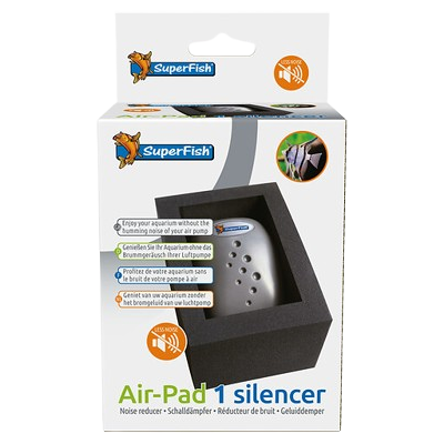 Superfish Silencer Air-Pad 1 - Trillingsdemping voor Luchtpompen Superfish Silencer Air-Pad 1 - Trillingsdemping voor Luchtpompen