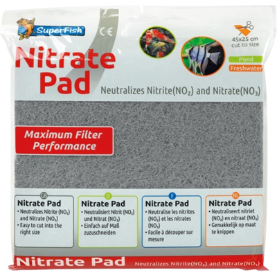 SuperFish Nitrate Pad - Filtermateriaal voor aquariums SuperFish Nitrate Pad - Filtermateriaal voor aquariums