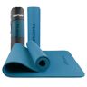 Tunturi Yogamat 8mm   Pilatesmat   Fitnessmat   183 x 61 x 0,8 cm   Incl Draagtas   Anti Slip en Eco   Petrol Blauw