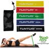 Tunturi Weerstandsbanden Set - Fitness elastiek - resistance band - 5 stuks