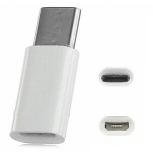 Geeek USB-C (m) - USB Micro B (v) adapter - USB2.0 - wit