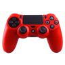 Geeek Silicone Beschermhoes voor PS4 Controller Cover Skin Rood