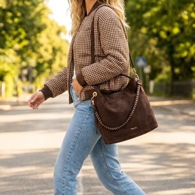 Tamaris Tamaris Hobo Tas bruin PU Bruin 1 Dames Tamaris Tamaris Hobo Tas bruin PU Bruin 1 Dames