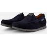 Bugatti Clipperton Instappers blauw Suede Blauw 40,41,42,43,44,45,46 male