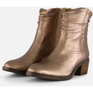 Aqa Cowboylaarzen metallic Leer Beige 38 female Aqa Cowboylaarzen metallic Leer Beige 38 female