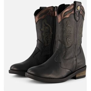 Vingino Chloe Cowboylaarzen zwart Leer Zwart 28,32 Vrouwelijk Vingino Chloe Cowboylaarzen zwart Leer Zwart 28,32 Vrouwelijk