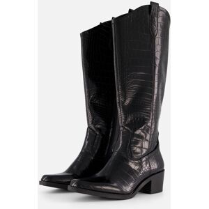 Tamaris Cowboylaarzen zwart Synthetisch Zwart 37 female Tamaris Cowboylaarzen zwart Synthetisch Zwart 37 female