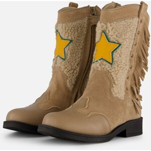 Shoesme Cowboylaarzen taupe Leer Taupe 28,33 Vrouwelijk Shoesme Cowboylaarzen taupe Leer Taupe 28,33 Vrouwelijk