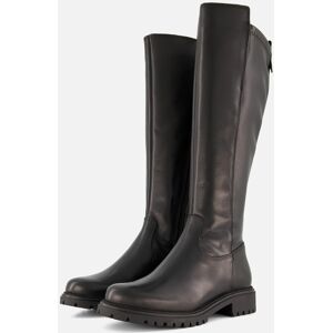 Tamaris Hoge laarzen Stretch zwart Leer Zwart 38,41 female Tamaris Hoge laarzen Stretch zwart Leer Zwart 38,41 female